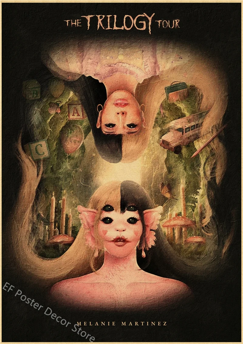 

Постер Melanie Martinez, ретро музыка, печать на холсте