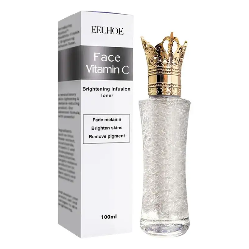 

Moisturizing Toner 100ml Pure Vitamin C Face Toner Long Lasting Hydrating Improve Roughness Lighten Spots Facial Toner