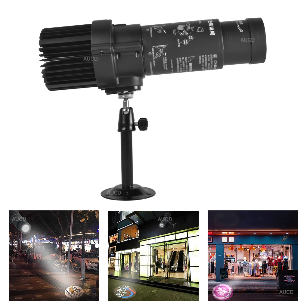 

Пользовательская Карта Gobo 37 мм/1,46 "RGB и статическая 20 Вт светодиодное Рекламное Освещение для кафе, магазина, шоу, масштабирования, логотипа, ...