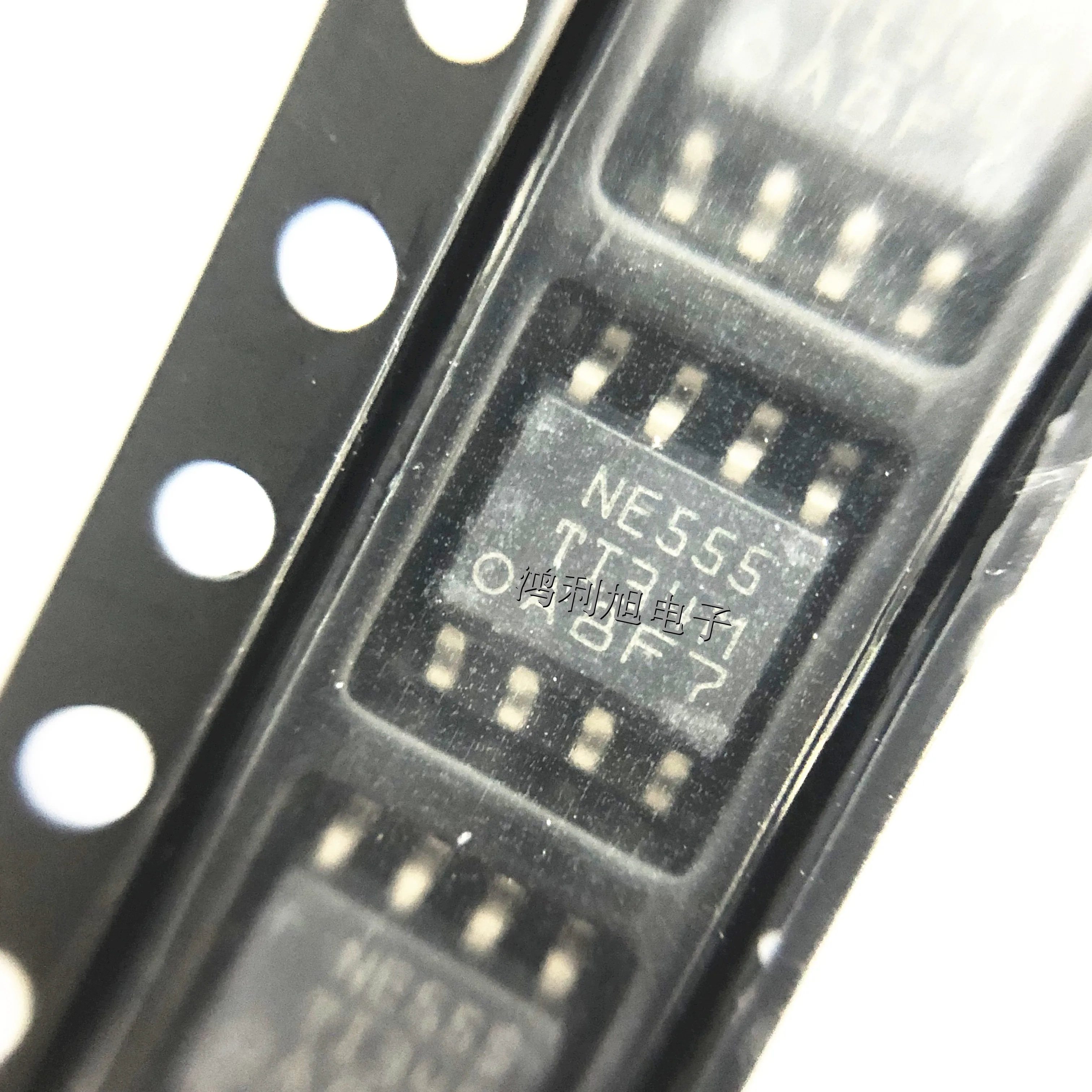 Фото 10 шт./лот NE555DR маркировка: NE555 IC OSC SGL Таймер 100 кГц 8-SOIC совершенно новый оригинальный stock в наличии №4