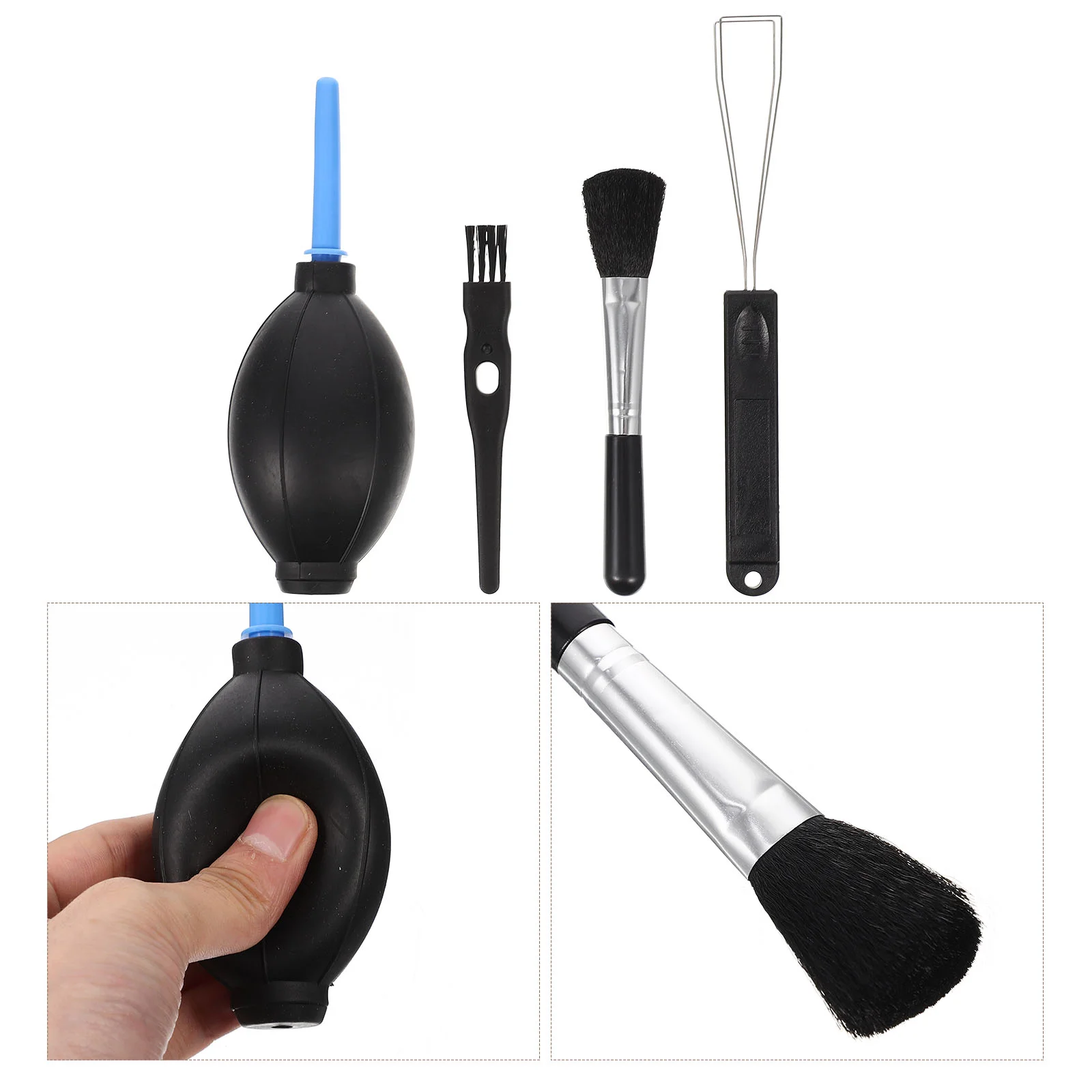 

Keyboard Cleaning Kit Brush Air Duster Cleaner Laptop Detailing Car Electronic Compressed Tools Computer Tool Key Puller
