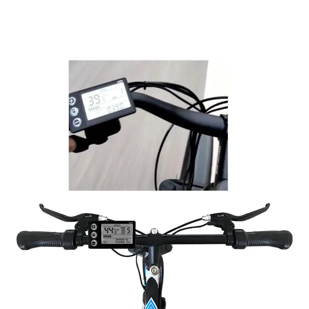 

Electric Bike Display S866 24V/36V/48V Waterproof LCD Display Control Panel Dashboard For Electric Bicycle E-bike Scooter Parts