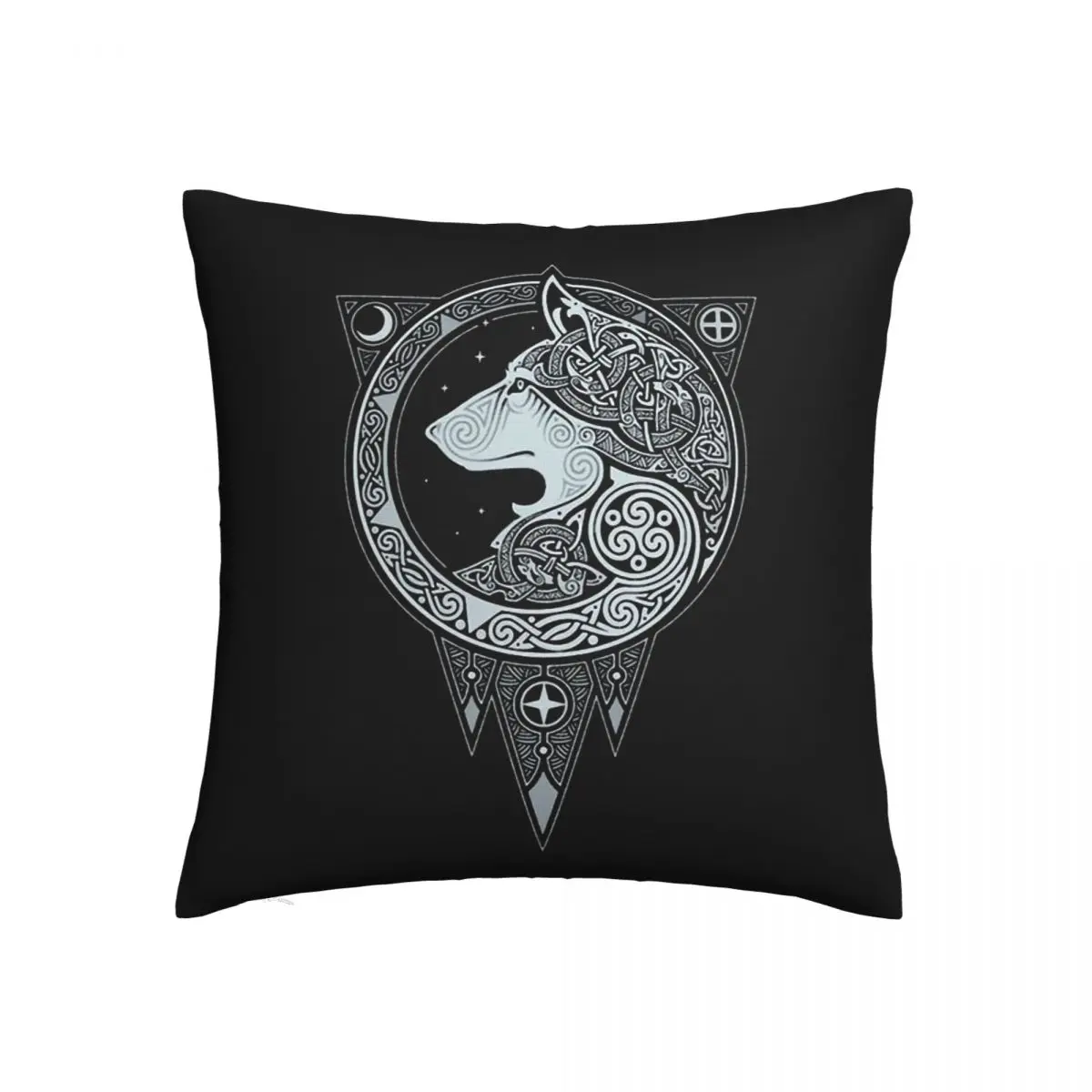 

Wolf Throw Pillow Case Vikings Canada Historical Drama Cushion Home Sofa Chair Print Decorative Hug Pillowcase
