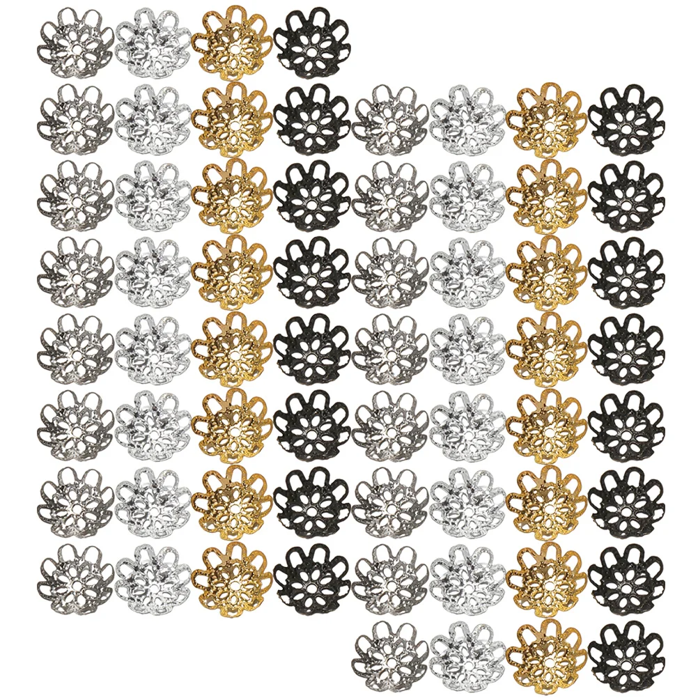 600 шт. бусины для браслетов с пятью лепестками шапки ювелирных изделий прочный