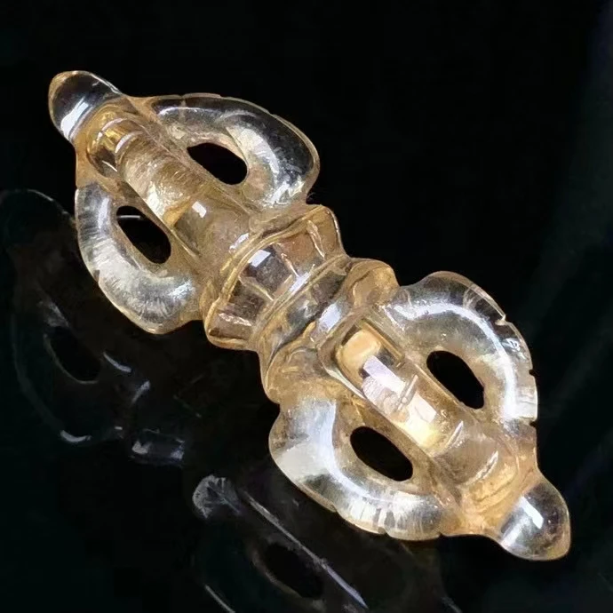 Амулет Crsytal Vajra из старых материалов класса AAA тибетский буддизм ювелирные