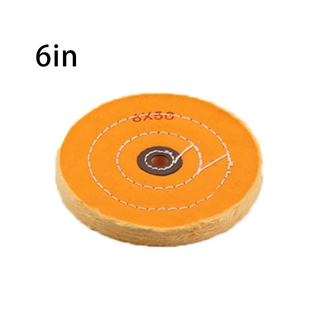 

1pc Polishing Cloth Wheel 3-8in Polishing Buffing Wheel Cotton Lint Cloth Jewelry Mirror Metal Stainless Steel Polishing Wax