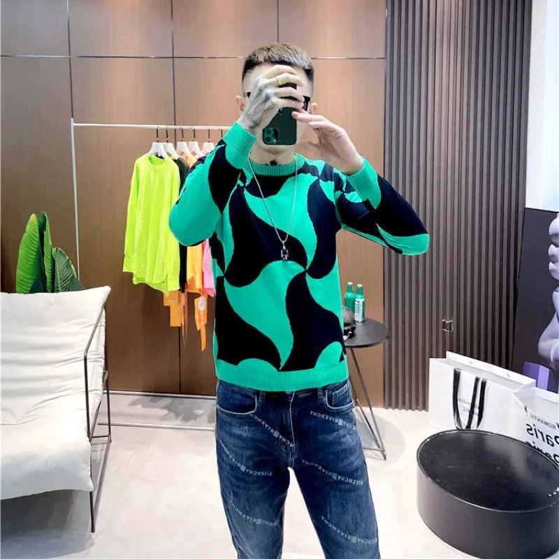 Женский трикотажный свитер с длинным рукавом дешевые Джемперы в эстетическом