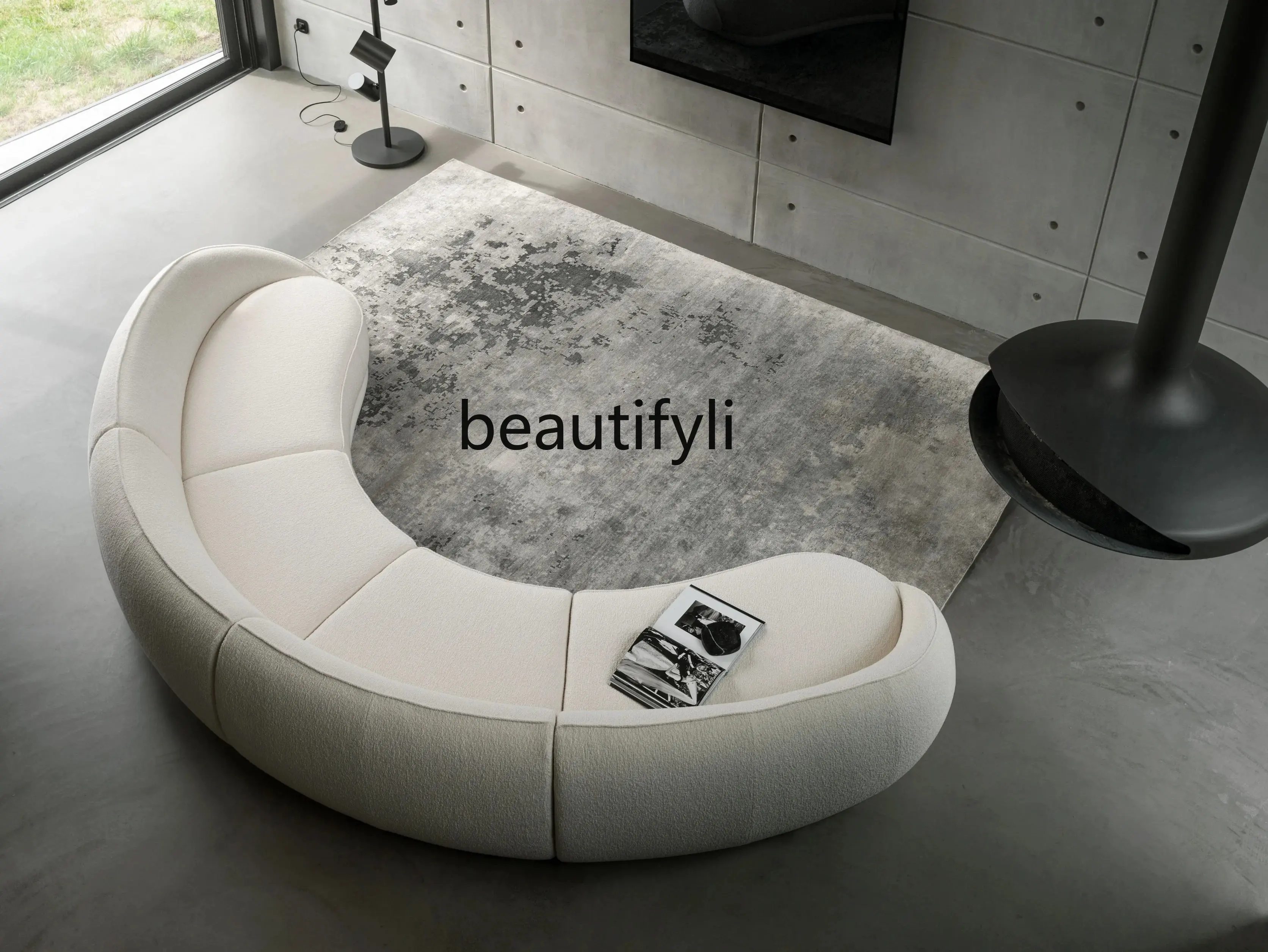 yj Итальянский минималистичный современный легкий роскошный французский диван