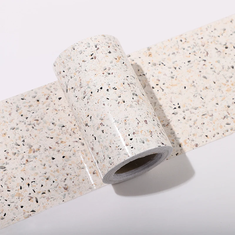 Искусственный бежевый цвет водонепроницаемые и утолщенные самоклеящиеся обои