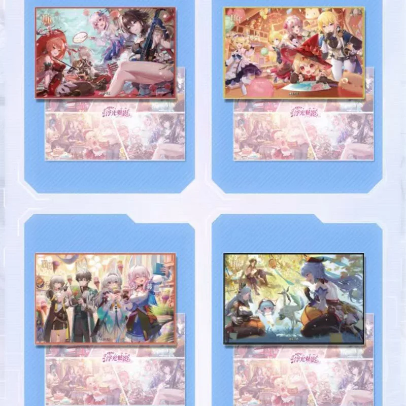 Оптовая продажа коллекционные карты История богини плавающая призрачная карта 3