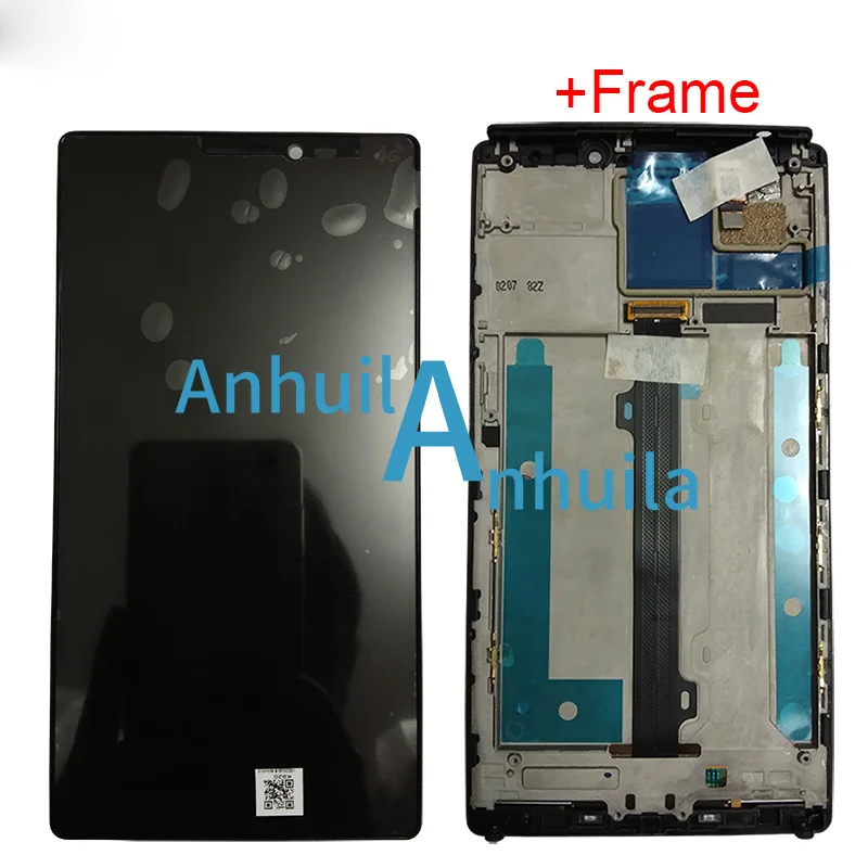 ЖК-дисплей 6 0 дюйма с рамкой для Lenovo Vibe Z2 Pro K920 экран дигитайзером и сенсорной