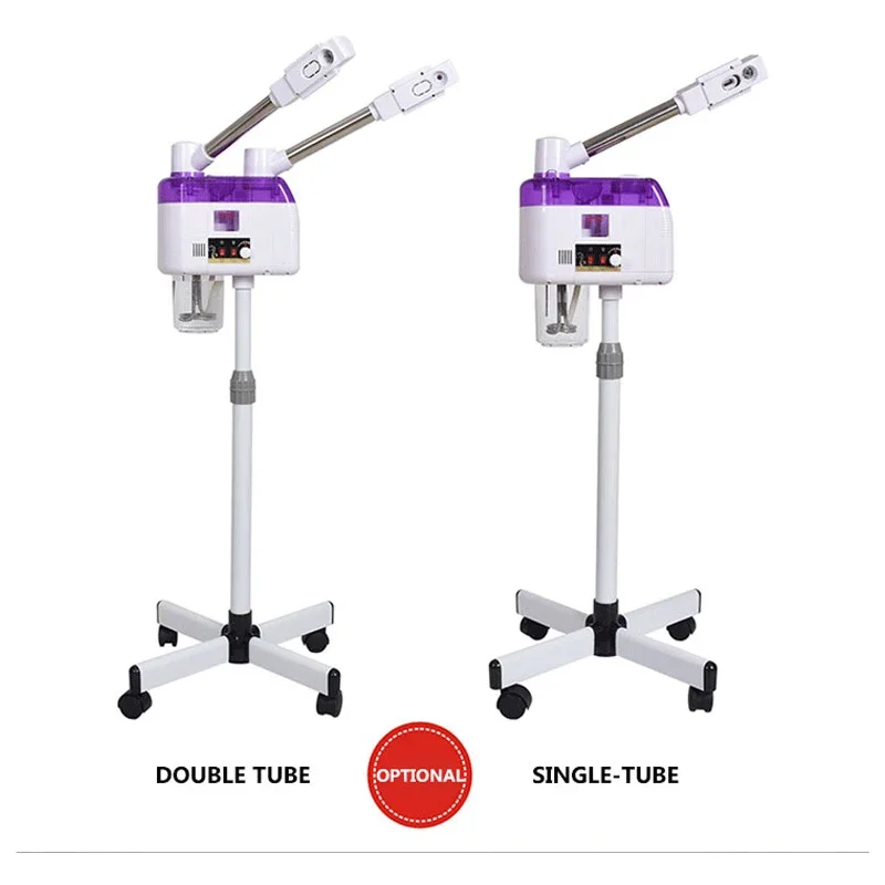 Салон красоты двойная трубка горячий и холодный отпариватель для лица