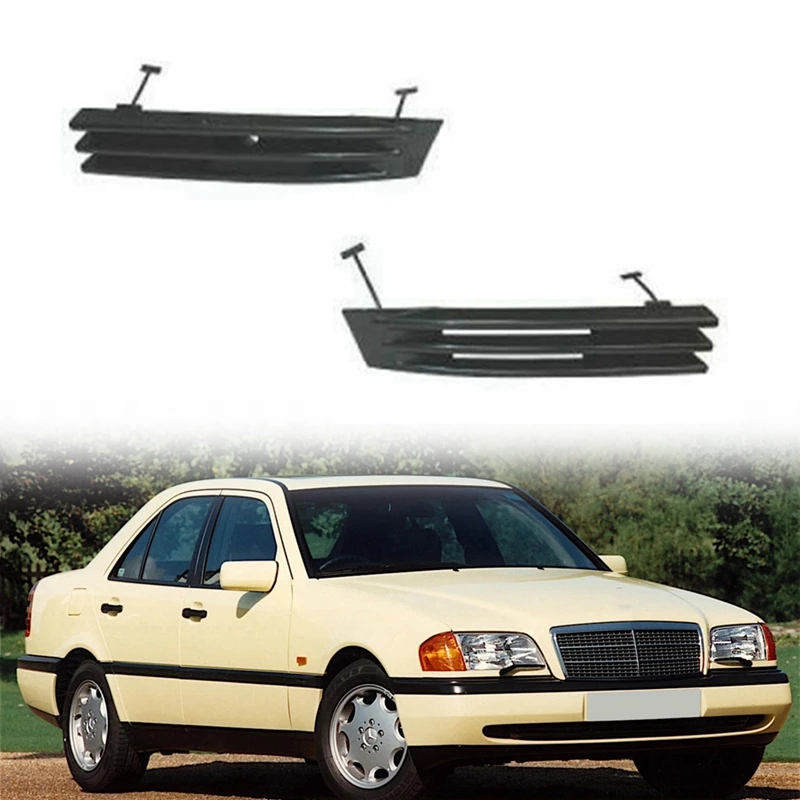 

1 пара, крышка переднего бампера для буксирного крюка Mercedes Benz C Class W202 1993-1997