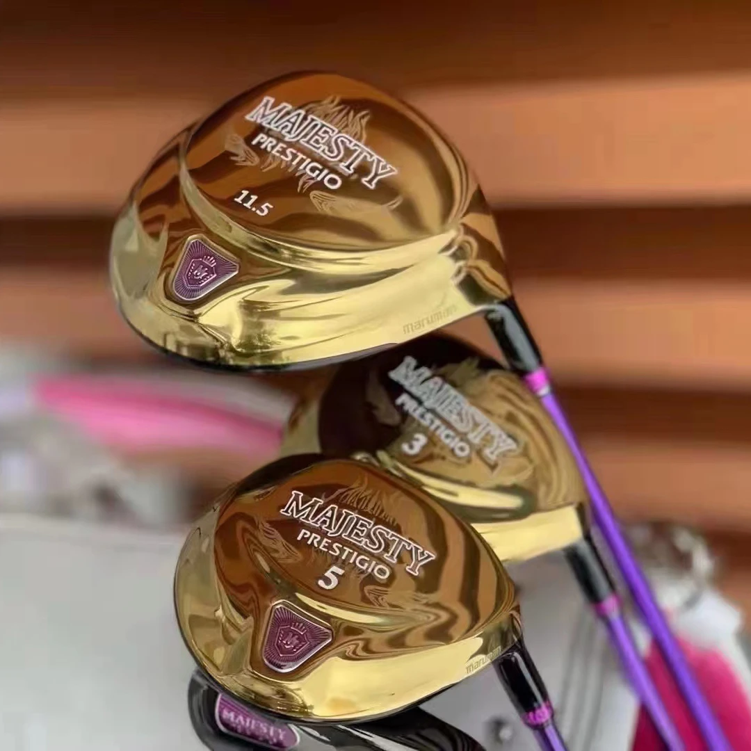 

2022 Womens Golf driver set Majesty Prestigio 9 Golf drivers 11.5 loft Driver clubs Graphite Golf shaft L flex With Head cover