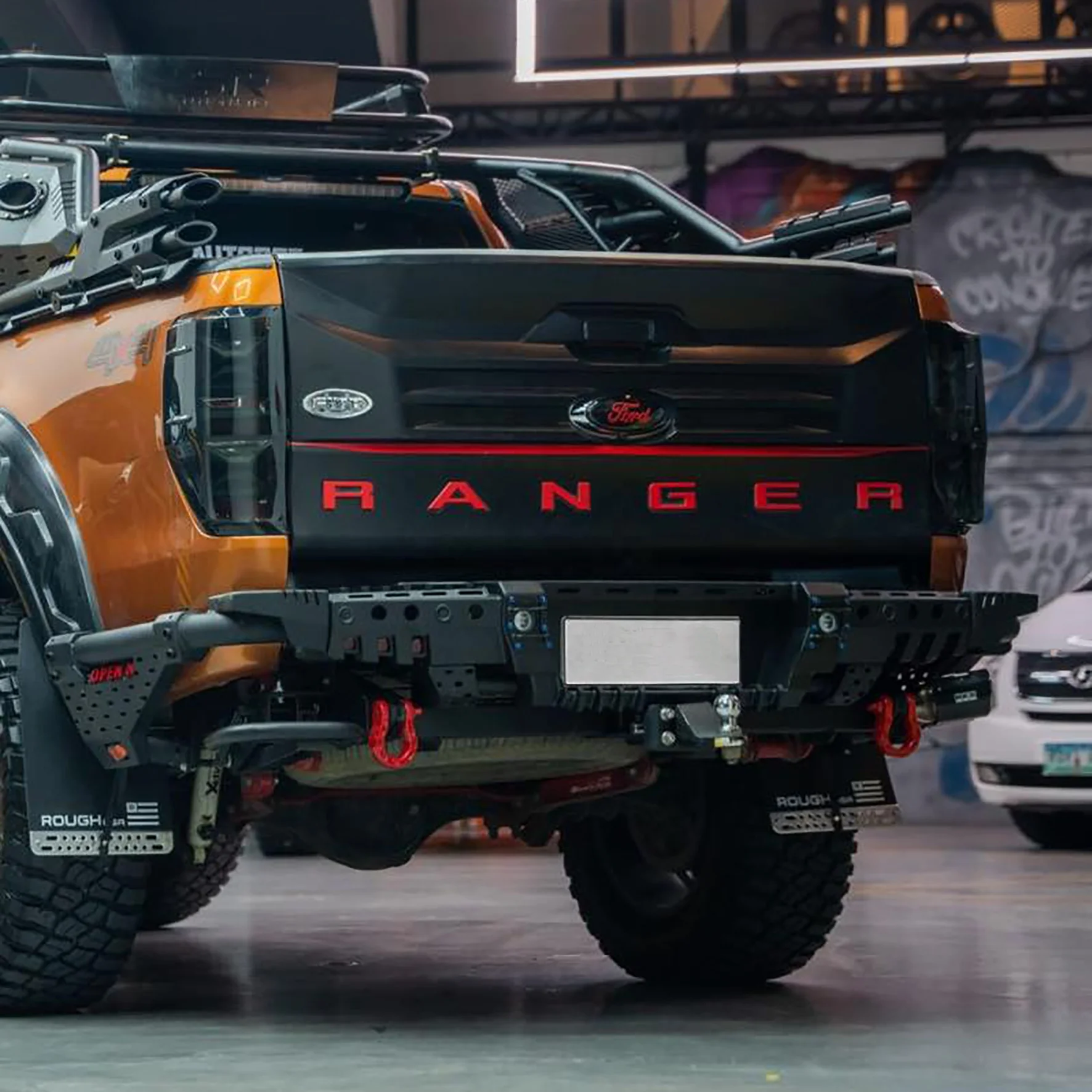 Автомобильные комплекты кузова переднего и заднего бампера для Toyotas Hilux Ford Ranger