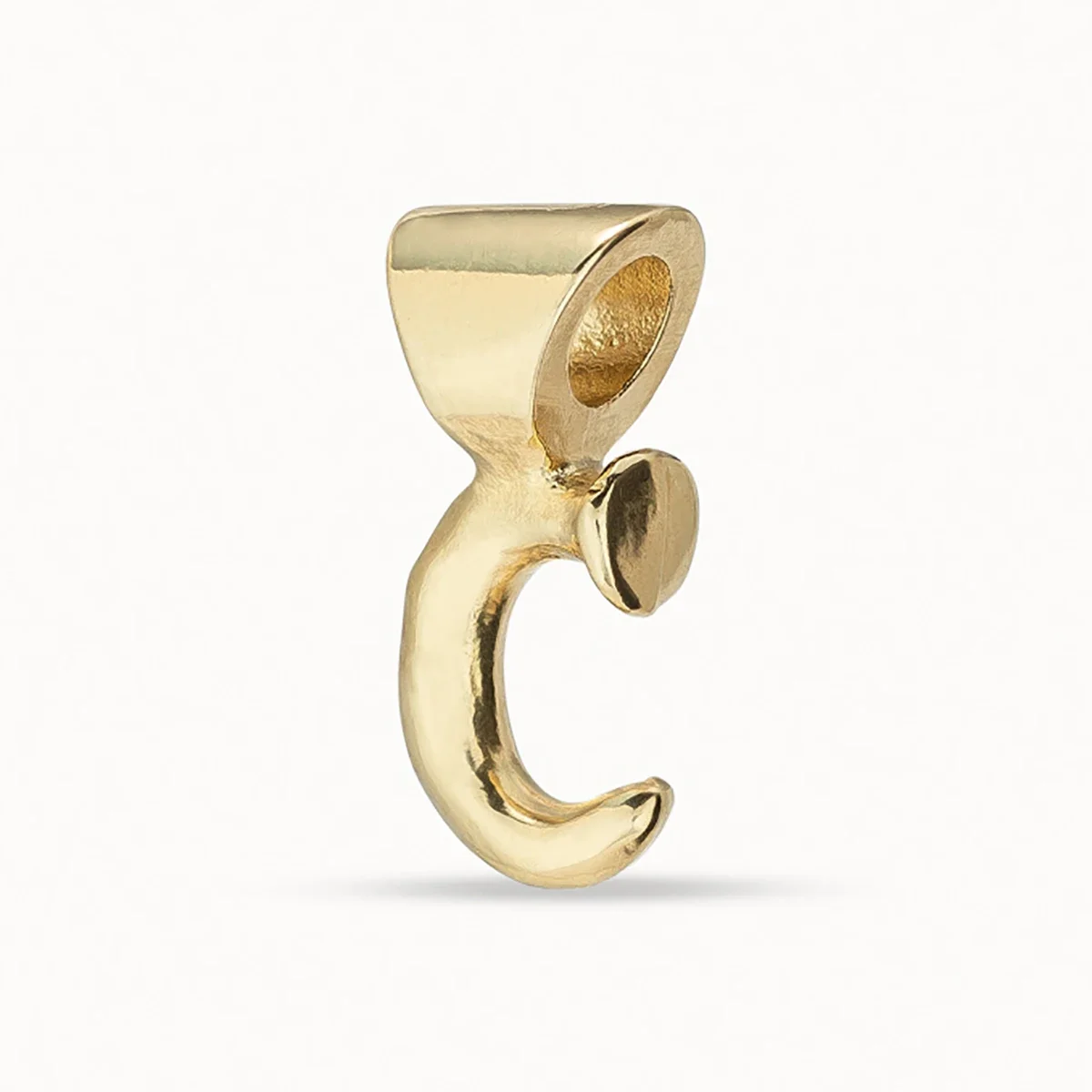 UNO 50-14K Gold Letter C Pulseira pengte Colar e Anel аксессуары для рукоделия женский подарок оригинал