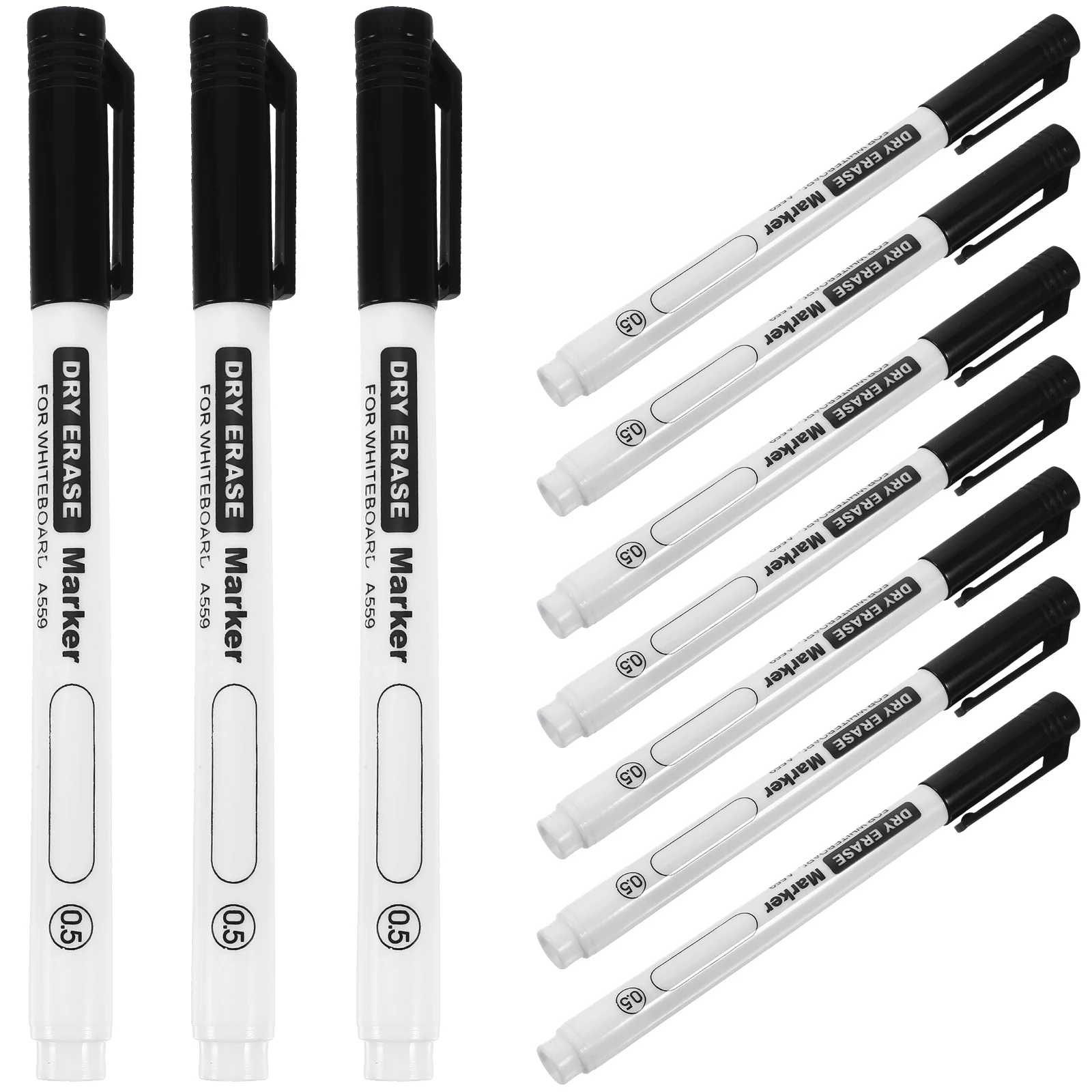 

10Pcs Marker Classroom Marker Pen Writing Mark Pen Marking Pen for Office