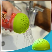 multi use portable micro kitchen colander can drainer lid fast fuss free cooking food grade silicone dishwasher