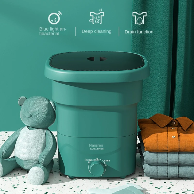 

Folding Washing Machine Small Washing Machine Portable Underwear Artifact