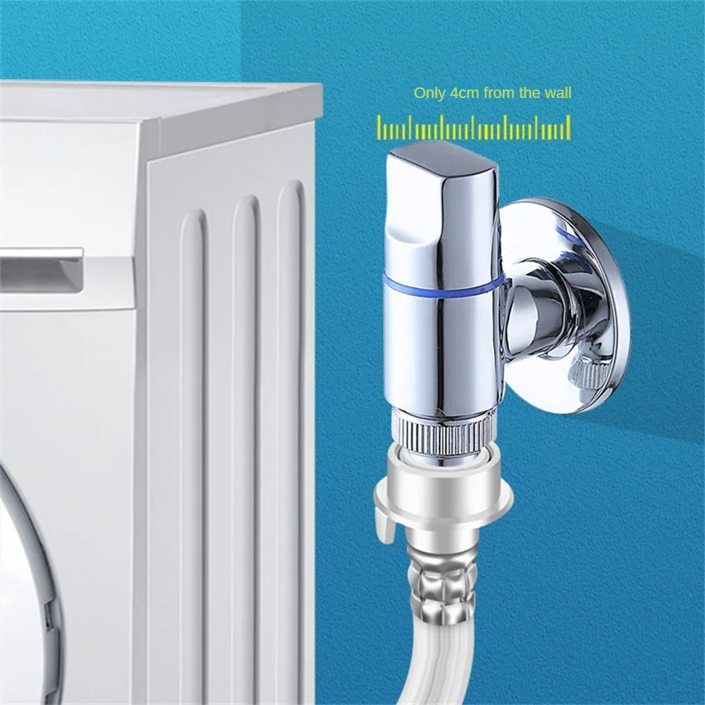 

Lasting Washing Machine Automatic Water Stop Valve High Quality Water Stop Valve Sturdy Durable Wall-mounted Outdoor Use Trend