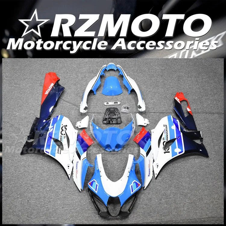 

New ABS Whole Motorcycle Fairings Kit Fit for Suzuki GSXR1000 2017 2018 2019 17 18 19 K17 Bodywork Set Sky Blue White