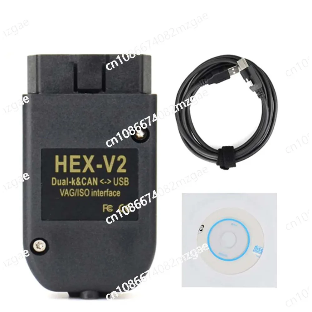 Hexadecimal V2 Reader V22.10 V23.3 VCDS 5053 AT162 + FT232 Автомобильный диагностический инструмент Новая