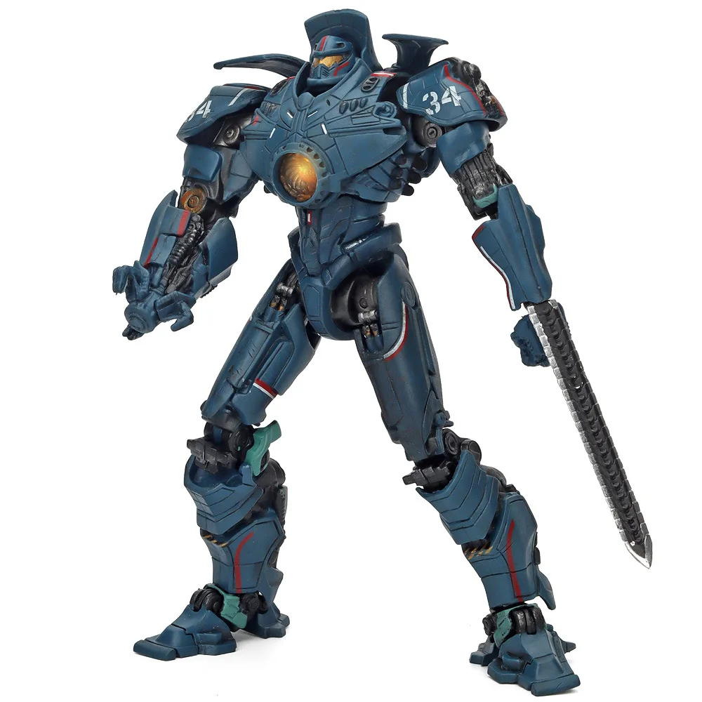Фото Фигурка-меха Jaeger из Pacific Rim: Отмщение: Опасные странники, с подвижными суставами, коллекционная модель для взрослых, для демонстрации и декора №2