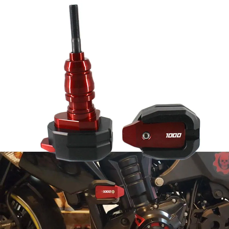 

Motorcycle CNC Falling Protection Frame Slider Fairing Guard Crash Pad Protector For KAWASAKI Z1000 Z 1000 2010-2018 2017 2016