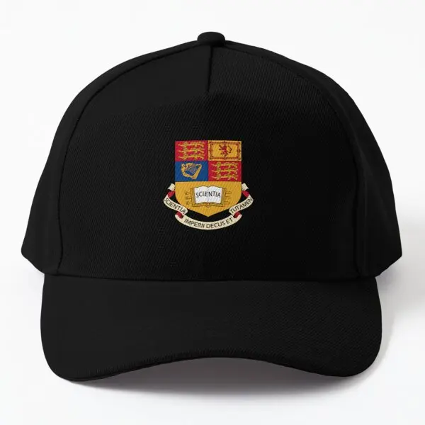 

Imperial College London Baseball Cap Hat Solid Color Snapback Fish Women Summer Outdoor Black Sport Casquette Mens Spring