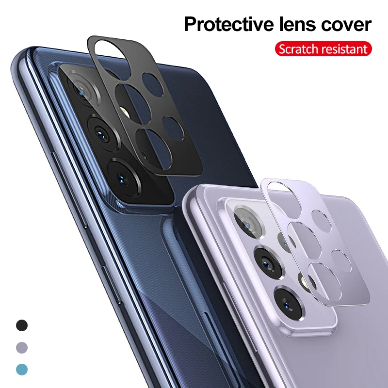 

Camera Lens Protector Cover For Samsung Galaxy A52 A72 galaxy a 52 72 A52S 5G Aluminum Metal Protection Case Phone Accessories