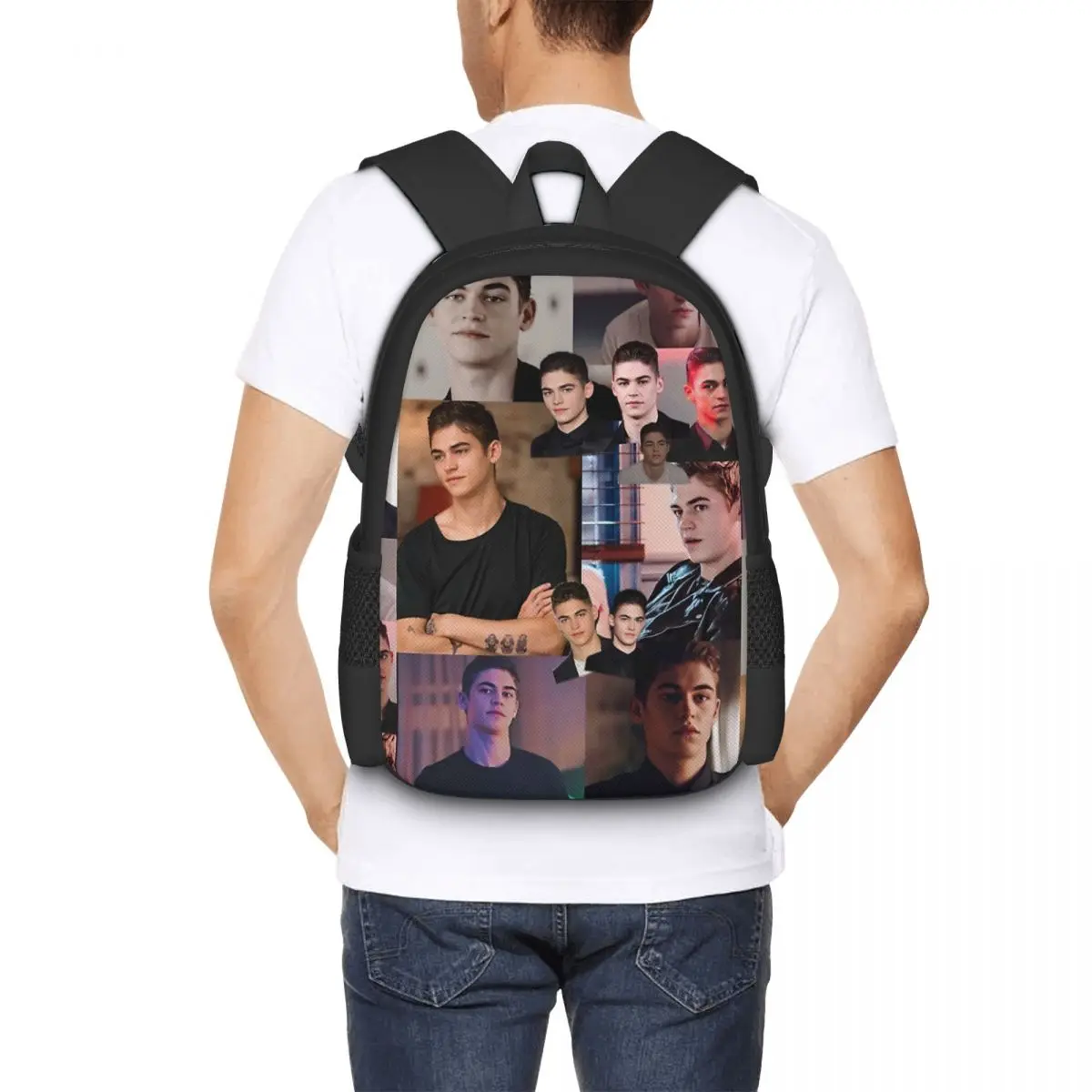 Hardin Scott Photo Edit Backpack for Girls Boys Travel RucksackBackpacks for Teenage school bag