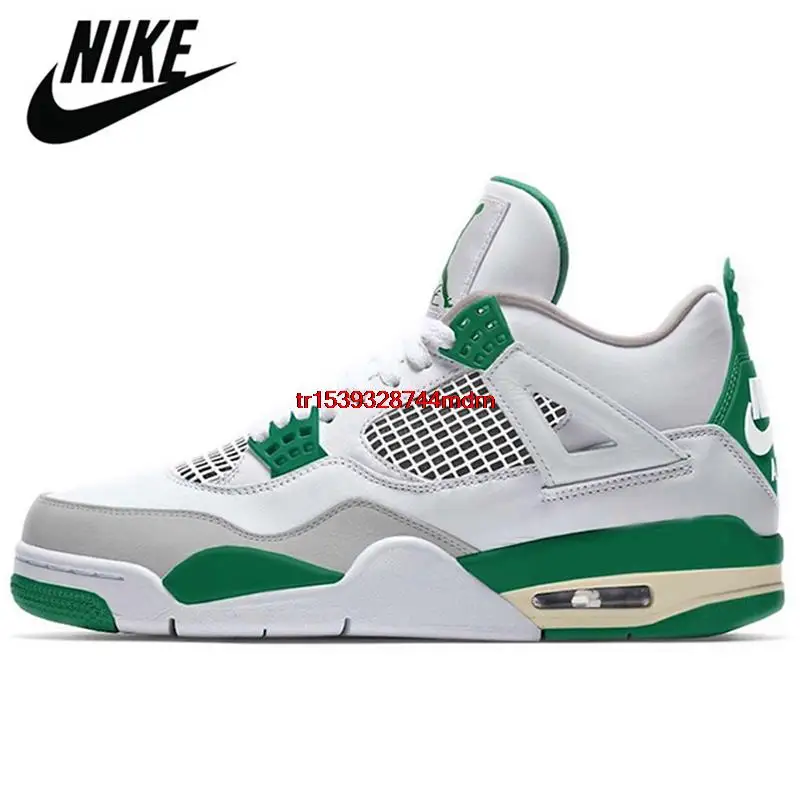 Аутентичные ретро кроссовки Nike Air Jordan 4 Fire Red Air Heel Black Cat,  мужские баскетбольные кроссовки - купить по выгодной цене | AliExpress