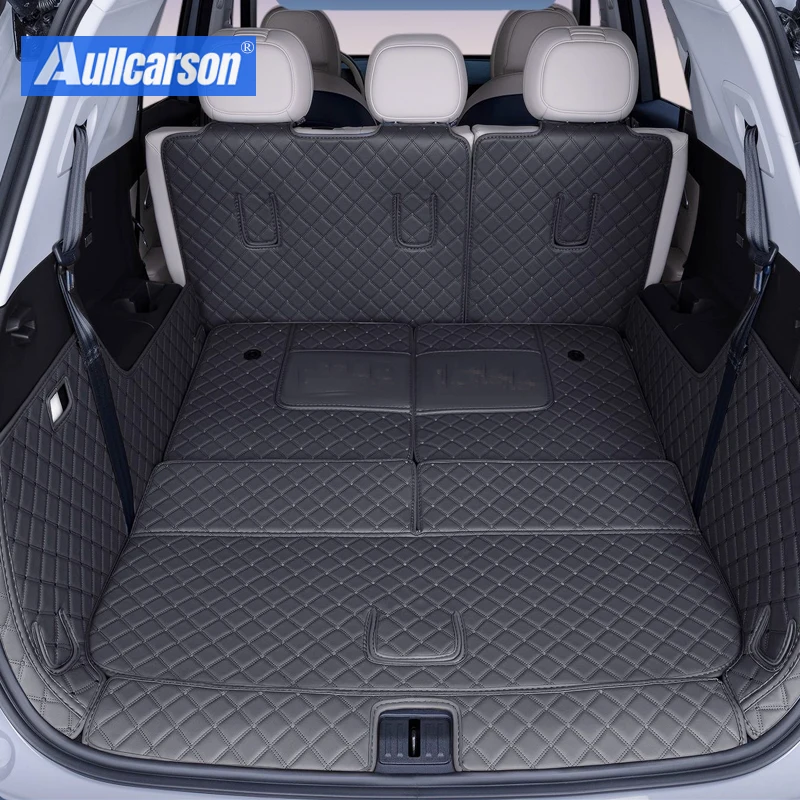 

Для российского Chery Tiggo 9 2025 коврик в багажник кожаный прочный коврик для багажника ковры с полным покрытием задние аксессуары для интерьера 8 шт.