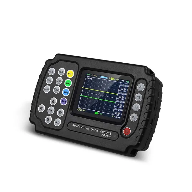

Handheld Auto repair oscilloscope ADO104 4 Channels 10MHz 100 MSa/s