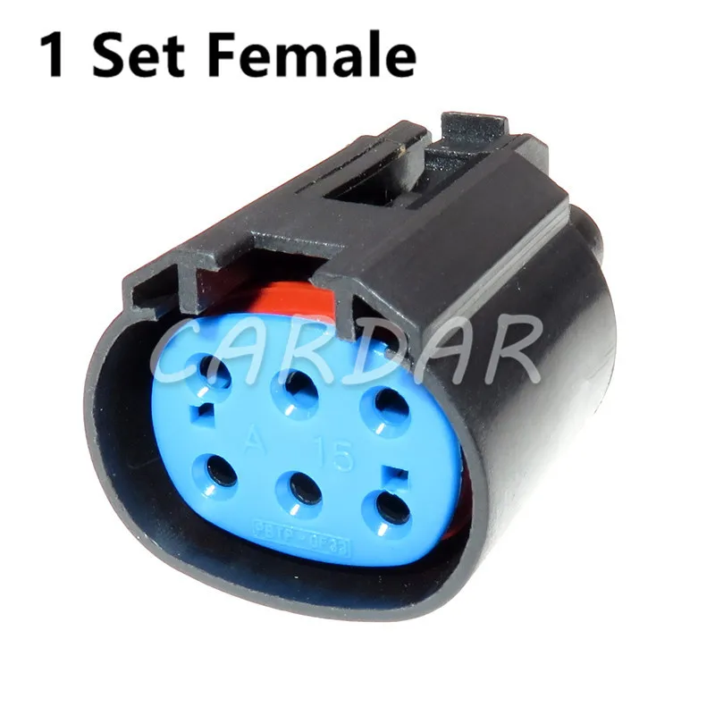 

Гнездо датчика давления кислорода для POLO, Volkswagen Golf, 1 комплект, 6 контактов