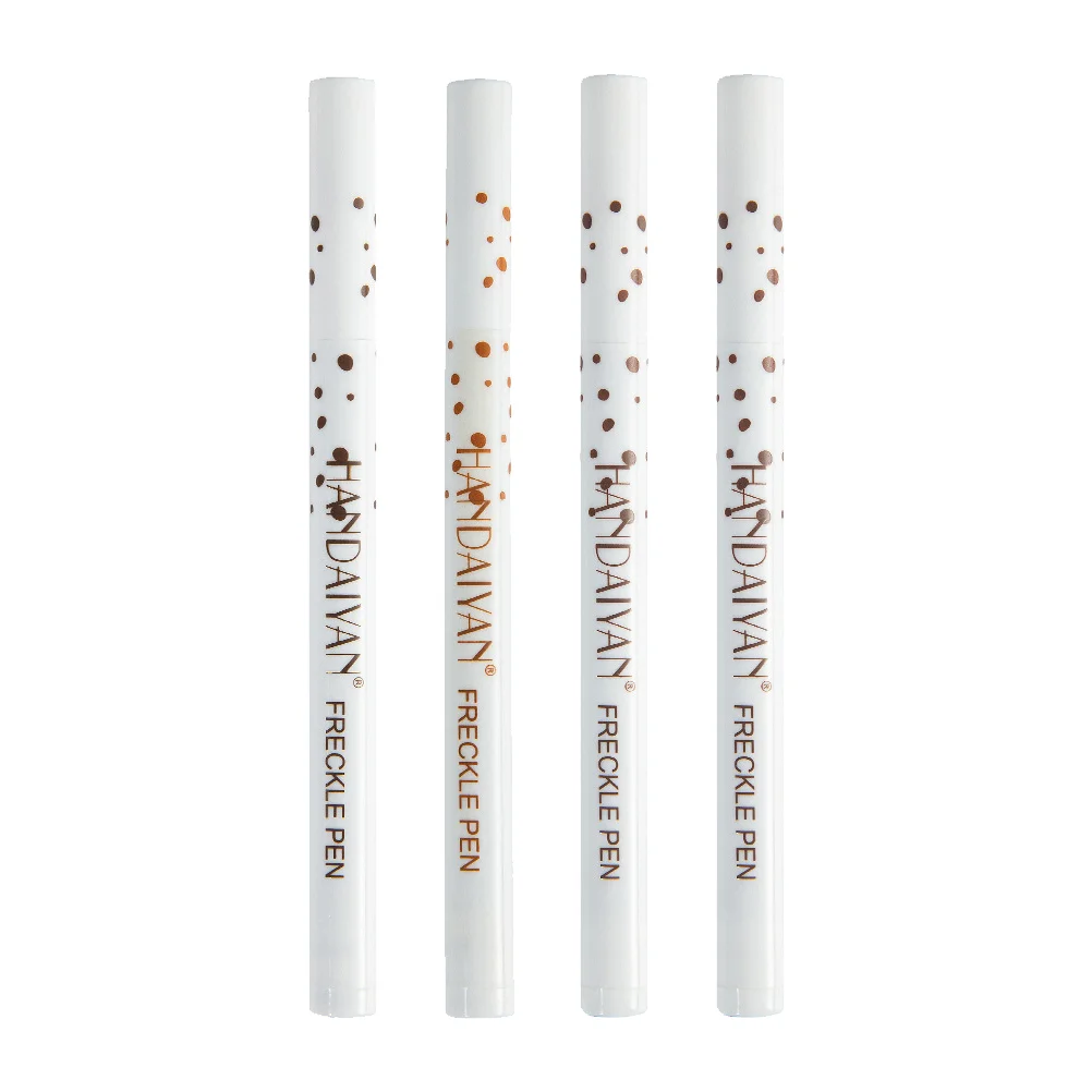 

4 Pcs Artificial Makeup Freckle Pen Waterproof Eyeliner Plastic Beauty Salon Supplies
