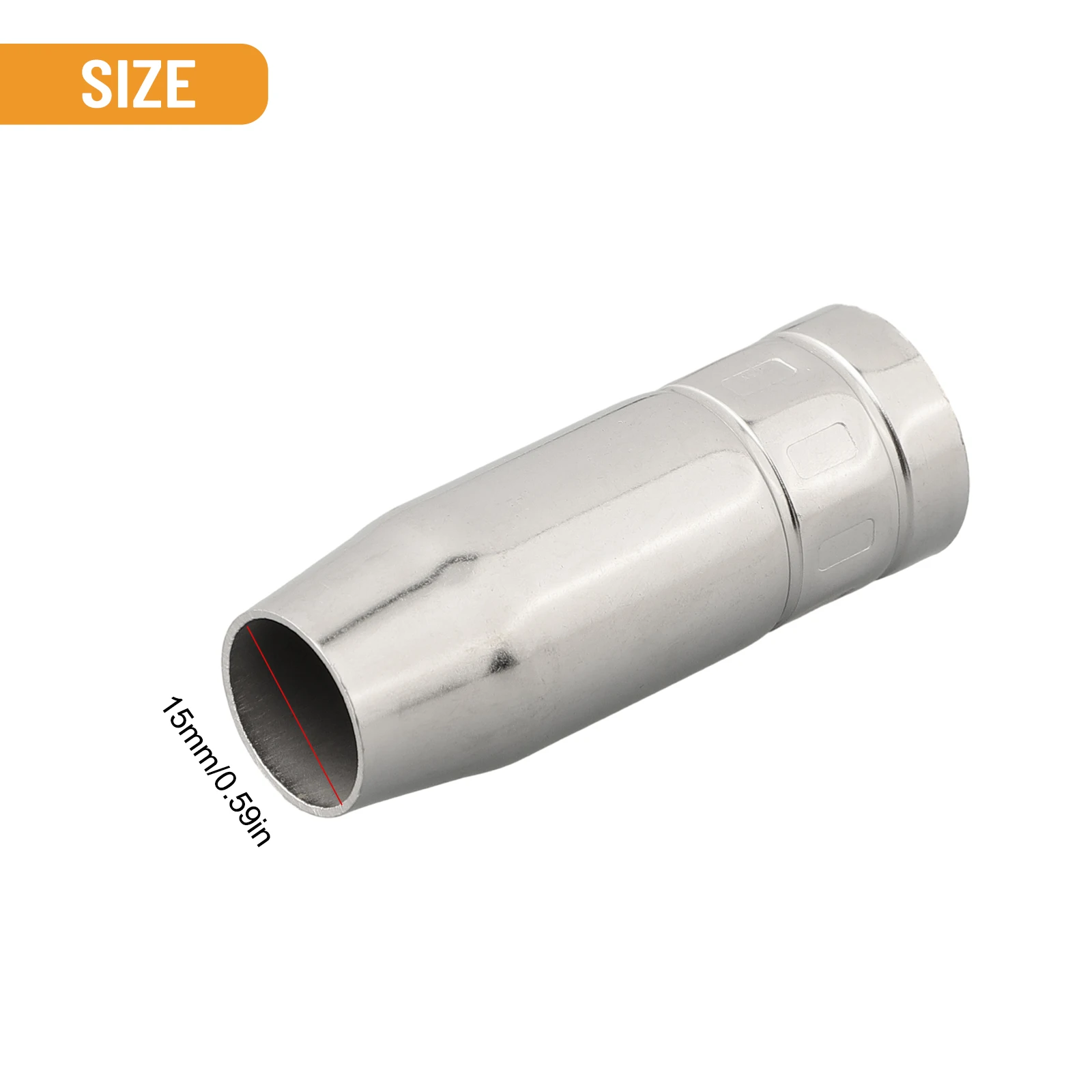 1 шт. MIG газовое сопло 15 мм режущая горелка корпус головка коническая сварочная