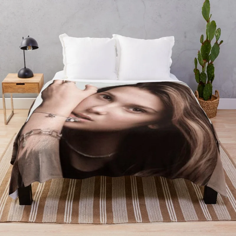 

Millie Бобби броненое одеяло для гигантского дивана индивидуальный подарок