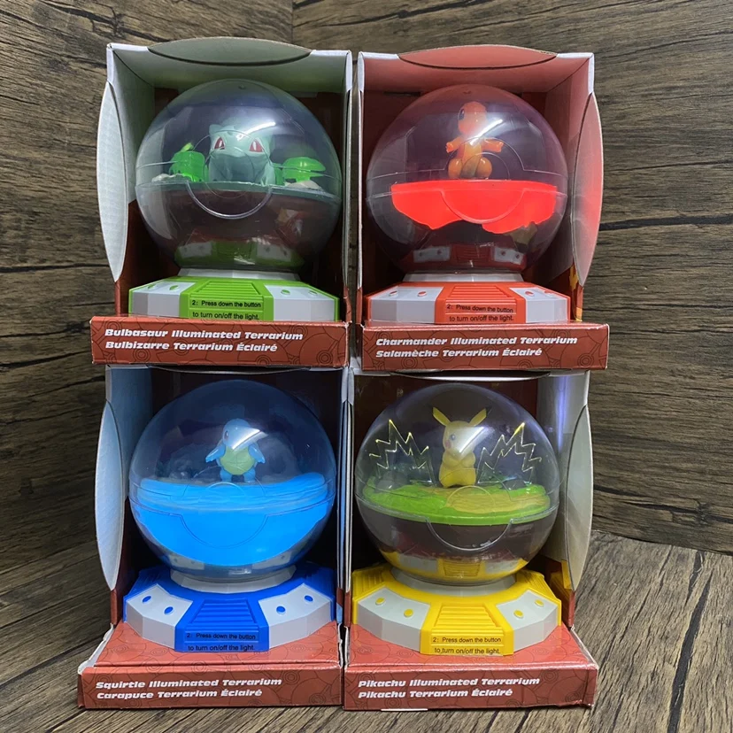 

Pokemon Pikachu Night Table Lamp Action Figure Model Toy Ornament Accessories Brithday Present for Childern