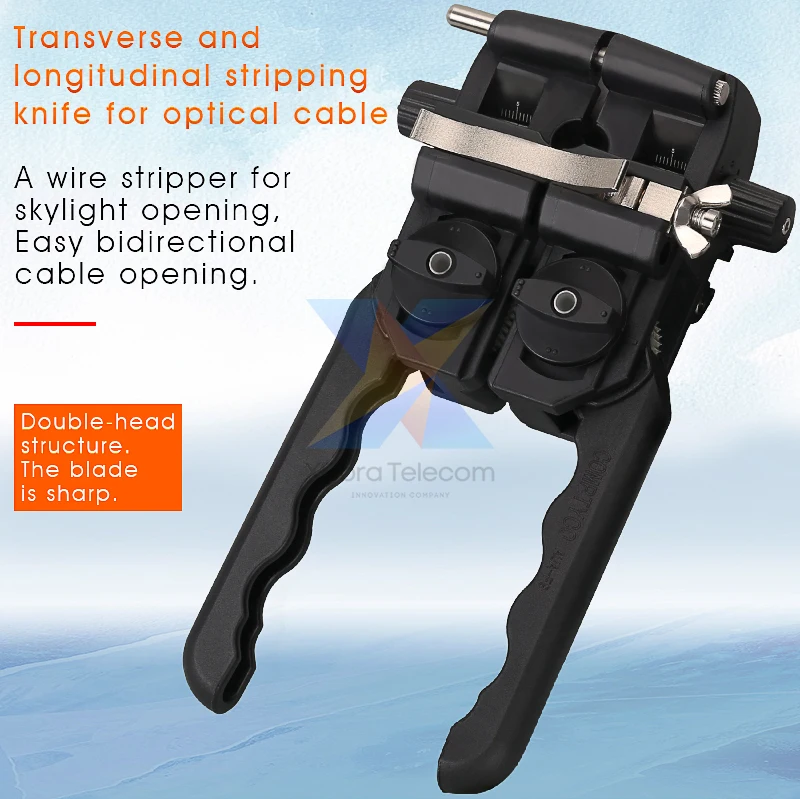 Новая продольная резка открывания оболочки ручки вилки для тента покрывающей