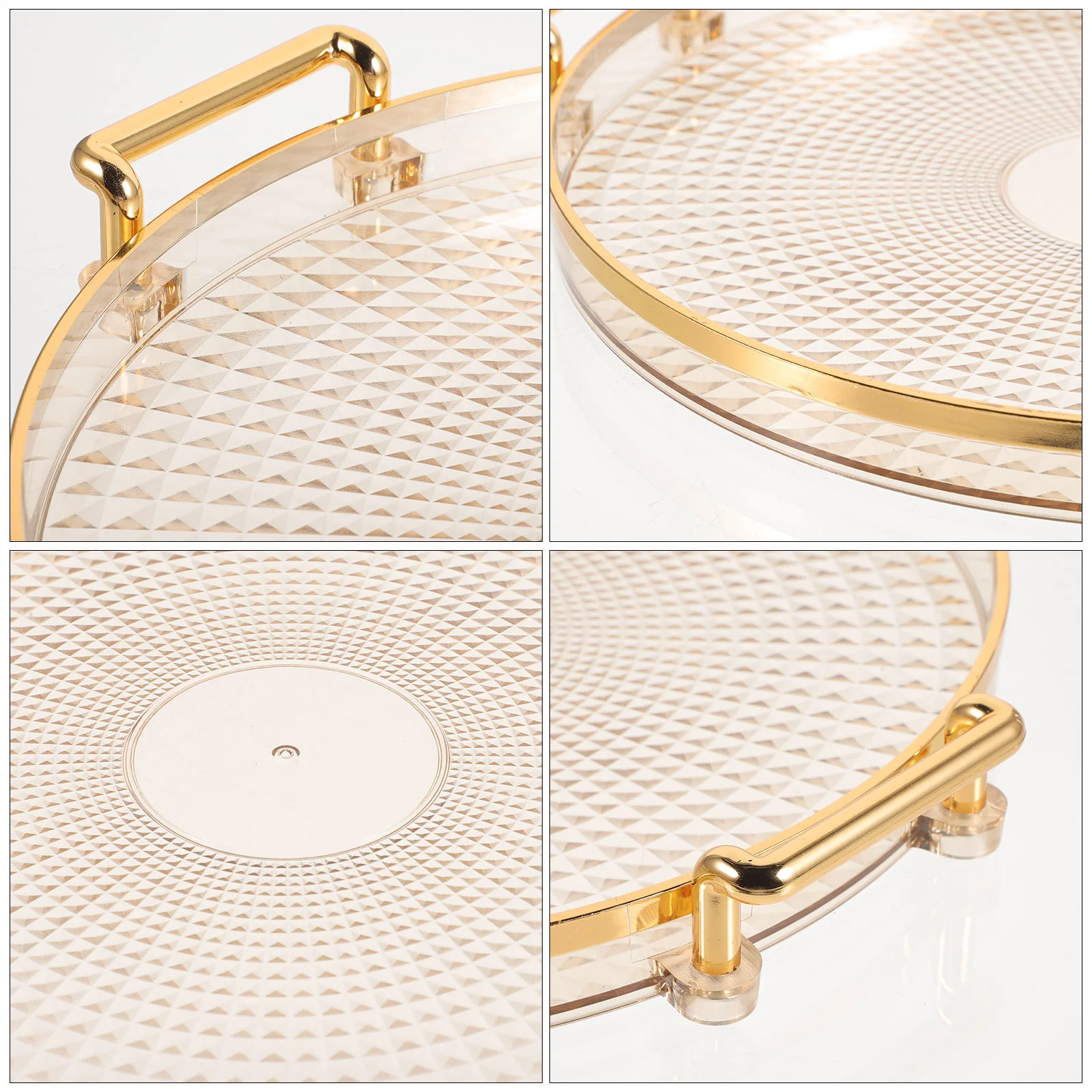 Роскошная сервировочная тарелка для торта поднос еды круглая духов и закусок