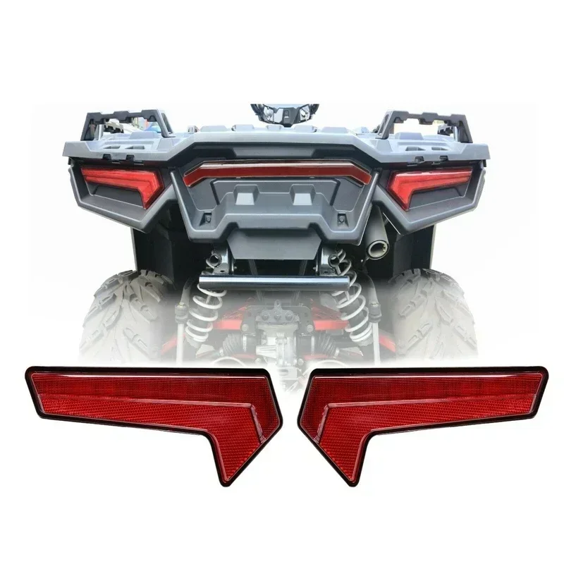 1 пара красных автомобильных аксессуаров для Polaris Sportsman 1000 XP RZR RS1 TURBO 2018 2019