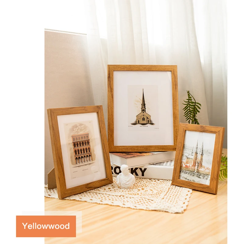 

Environmental friendly photo frame: 7-inch 6, 5, 8, 10, 11, 12 A4 photo frame, picture frame mounting, creative works