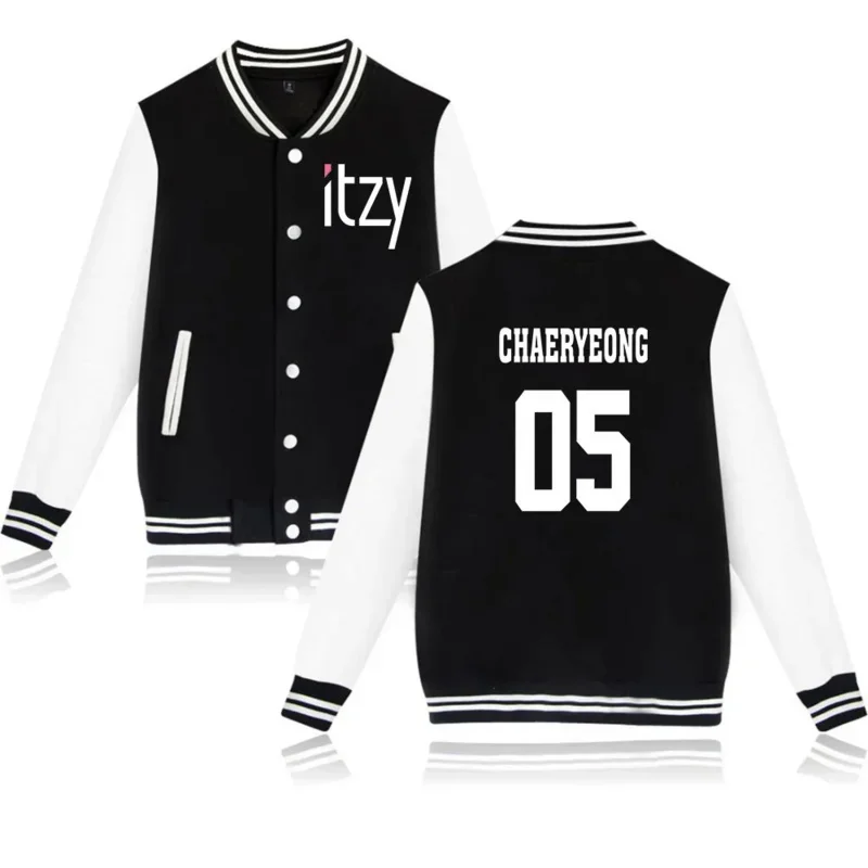 Cosl120 K POP KPOP ITZY Album Women Hoodies Sweatshirt CHAERYEONG YUNA RYUJIN LIA YEJI Baseball Jacket Bomber K-POP