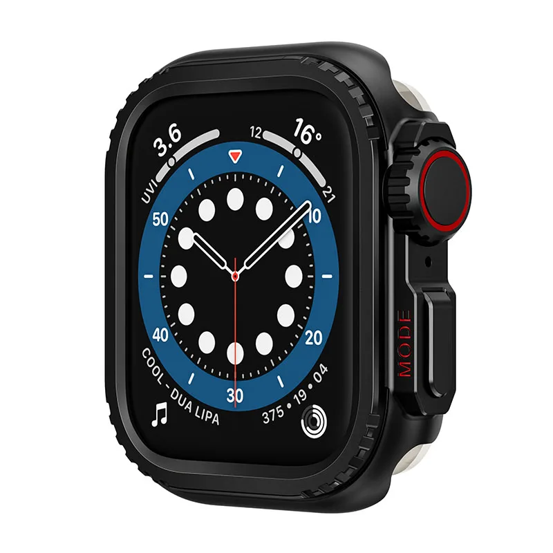 Металлический чехол-бампер для Apple Watch 46 мм 45 мм 44 мм 42 мм 49 мм Защитная рамка-чехол для iWatch серии 10 9 8 7 6 5 4 SE ultra 2 (art.: 3920d1c538a9c) - 3920d1c538a9c