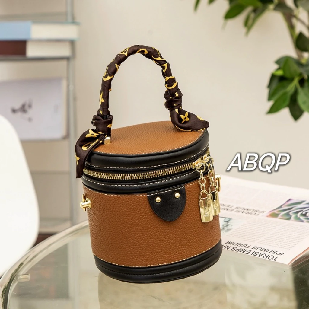 

Luxury Designer Brand 2023 ABQP Luxury Designer Crossbody Handbag Women Fashion Shoulder Bag Genuine Leather Canvas Message Bag