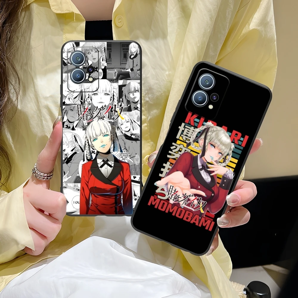 Чехол для мобильного телефона Kakegurui Kirari Anime Huawei P60 P50 P40 P30 P20 P10 P9 P8 Pro Lite Plus черный