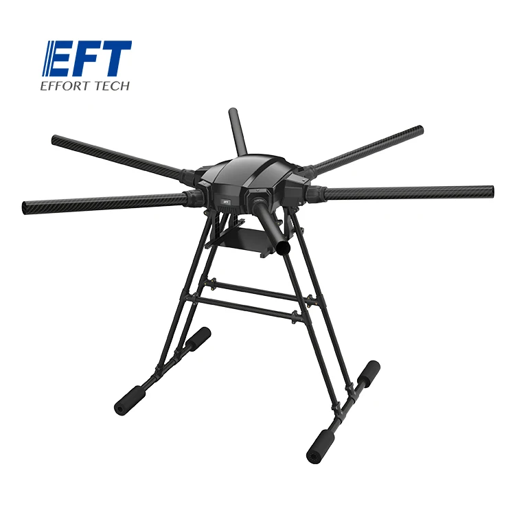 

Quality Assured high tech drones EFT X6120 6-axis New Training Drone Frame material Uav accessories industry drone