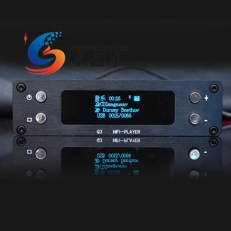TZT Q3 HIFI без потерь U-диск музыкальный плеер ES9028 декодер Bluetooth 5,0 AD827Музыка R2 HIFI версия функционального усилителя (art.: 3920bf87dcb3e) - 3920bf87dcb3e