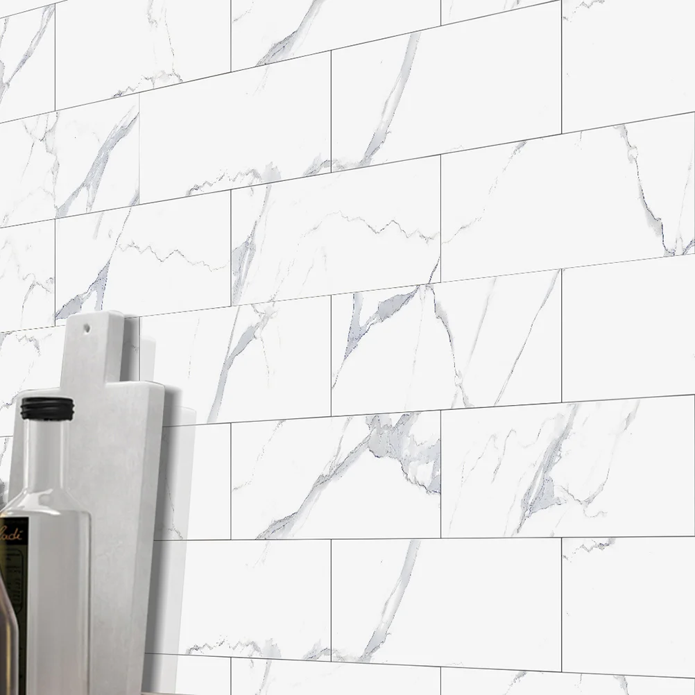 

16Pcs Peel and Stick Tiles Decals Wall Tile Stickers Bathroom Tile Decals Foam Wallpaper